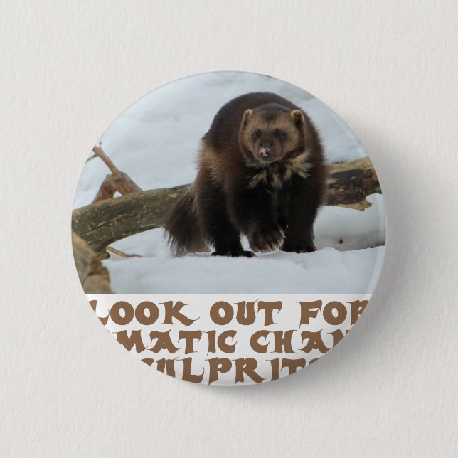 Macaron Rond 5 Cm conceptions fraîches de Wolverine (Devant)