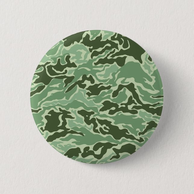 Macaron Rond 5 Cm Conceptions vertes faites sur commande de (Devant)