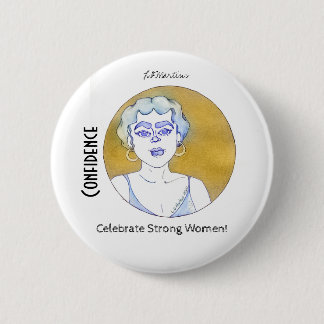 Macaron Rond 5 Cm Confiance Célébrons la forte collection des femmes