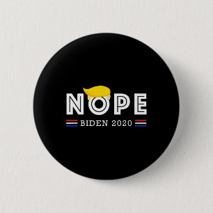 Macaron Rond 5 Cm Contre Trump - Votez Biden Président 2020 - Trump