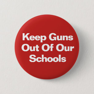 Macaron Rond 5 Cm Contrôle des armes MAINTENANT