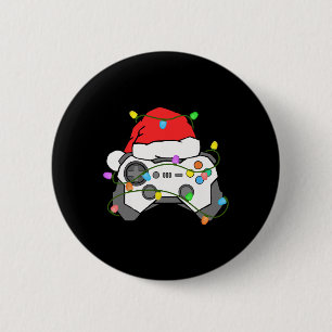 Macaron Rond 5 Cm Contrôleur de jeu vidéo de Noël pour joueur avec c