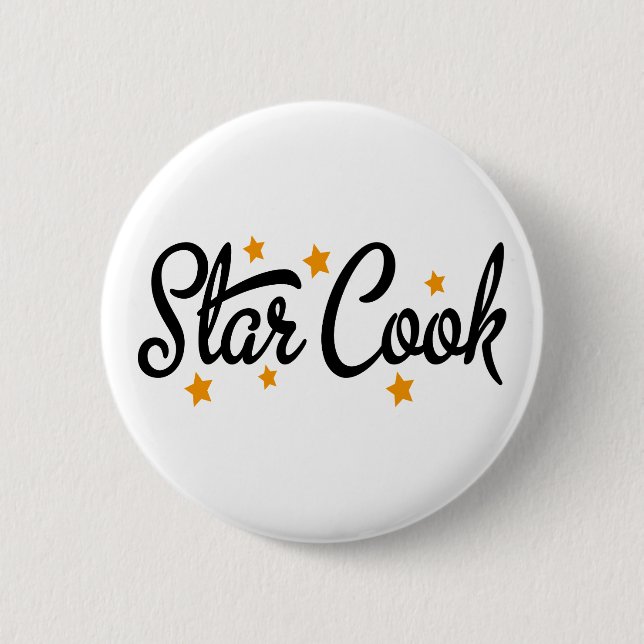 Macaron Rond 5 Cm Cook (Devant)