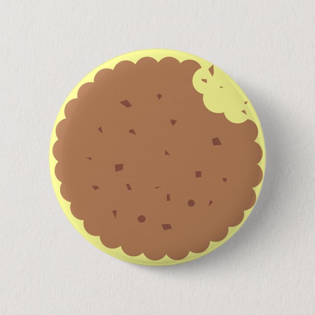 Macaron Rond 5 Cm cookie cutter week - cookie exchange pin! (Devant)