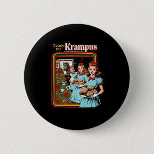Macaron Rond 5 Cm Cookie pour Krampus Noël