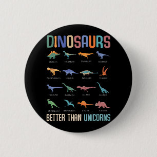 Macaron Rond 5 Cm Cool Dinosaur Fan Dino Boys Trex