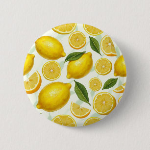 Macaron Rond 5 Cm Cool Lemon Veggie