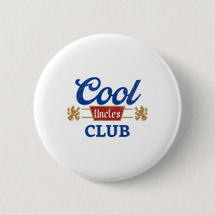 Macaron Rond 5 Cm Cool Uncles Club Meilleur Oncle Jamais Drôle Poche