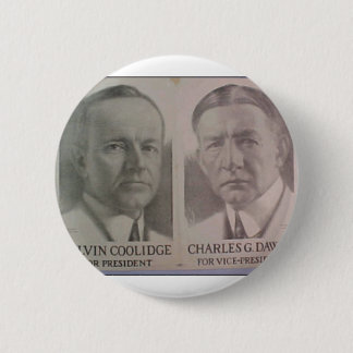 Macaron Rond 5 Cm Coolidge 1922 - Dawes