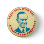 Coolidge pour président - Bouton