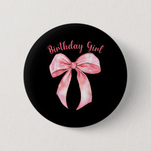Macaron Rond 5 Cm Coquette Bow Anniversaire Filles Esthétiques Fille