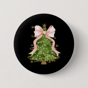 Macaron Rond 5 Cm Coquette Bow Noël Arbre Noël Noël Noël Fille de va