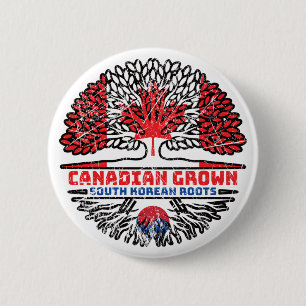Macaron Rond 5 Cm Corée du Sud Corée du Sud Canada Arbre