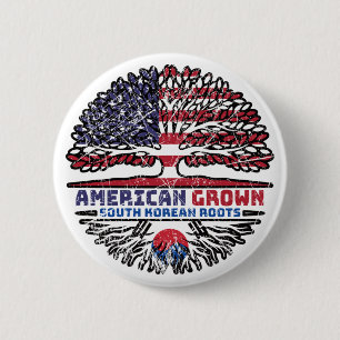 Macaron Rond 5 Cm Corée du Sud Sud États-Unis Amérique États-Unis