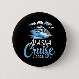 Macaron Rond 5 Cm Correspondance Famille Amis et Groupe Alaskan Alas