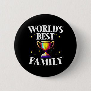 Macaron Rond 5 Cm Correspondance Réunion de famille Mondes Famille