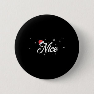 Macaron Rond 5 Cm Correspondant À Son & Son Tenue Père Noël Naug