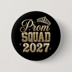 Macaron Rond 5 Cm Cortège de bal de fin d'études promotion 2027 cort