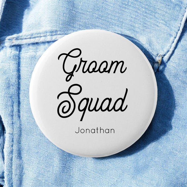 Macaron Rond 5 Cm Cortege Marié Noir Blanc Bouton (Créateur téléchargé)