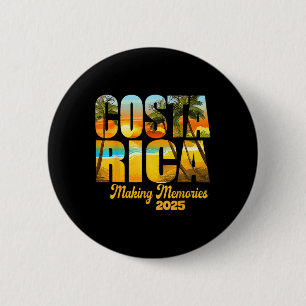 Macaron Rond 5 Cm Costa Rica 2025 Faire des souvenirs de jumelage de