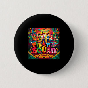 Macaron Rond 5 Cm Costume 5 mai Pancho Fiesta Squad homme de