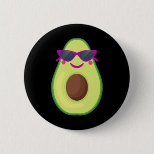 Macaron Rond 5 Cm Costume Avocado Drôle Halloween pour les femmes Gu