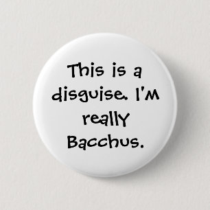 Macaron Rond 5 Cm Costume de Bacchus
