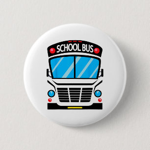 Macaron Rond 5 Cm Costume De Bus De L'École D'Halloween Pour Adultes