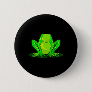 Macaron Rond 5 Cm Costume de grenouille Halloween Green Toad Kids Ho