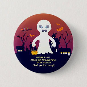 Macaron Rond 5 Cm Costume d'Halloween Garçon Fête d'anniversaire