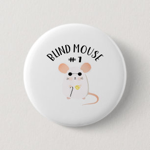Macaron Rond 5 Cm Costume trois souris aveugle - Halloween Matching