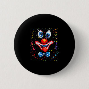 Macaron Rond 5 Cm Costumes de clown drôles pour femmes pour carnaval