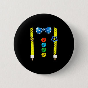 Macaron Rond 5 Cm Costumes de clown drôles pour femmes pour carnaval
