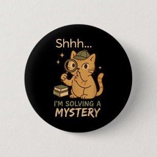 Macaron Rond 5 Cm Cosy Crime Club Mystery Reader Réservez un cadeau