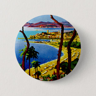 Macaron Rond 5 Cm ~ Cote d'Azur de Cannes