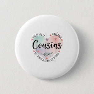 Macaron Rond 5 Cm Côté Ou Miles Les Cousins À Part Seront Toujours