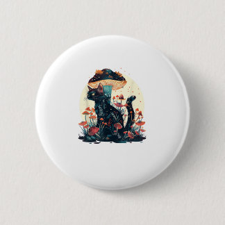 Macaron Rond 5 Cm Cottagecore Aesthetic Goblincore Mushroom Fairycor
