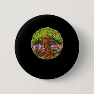 Macaron Rond 5 Cm Cottagecore Goblincore Fairycore des gnomes de la