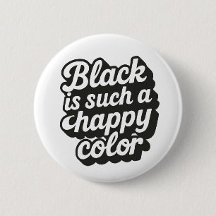 Macaron Rond 5 Cm Couleur noire