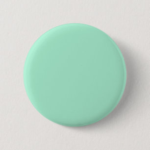 Macaron Rond 5 Cm Couleur solide de la menthe