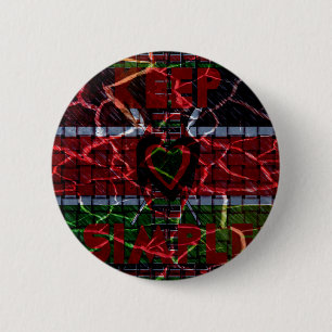 Macaron Rond 5 Cm Couleurs rasta