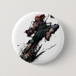 Macaron Rond 5 Cm Coup-de-pied d'Akuma