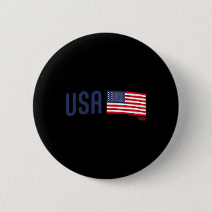 Macaron Rond 5 Cm Coupe du Monde des Supporters de Football Usa 2026