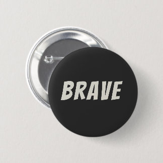 Macaron Rond 5 Cm Courageux Motivation Inspiration 