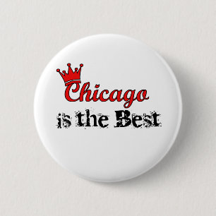 Macaron Rond 5 Cm Couronne Chicago