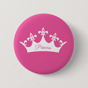 Macaron Rond 5 Cm Couronne de la princesse