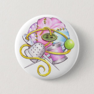 Macaron Rond 5 Cm cousez le bouton