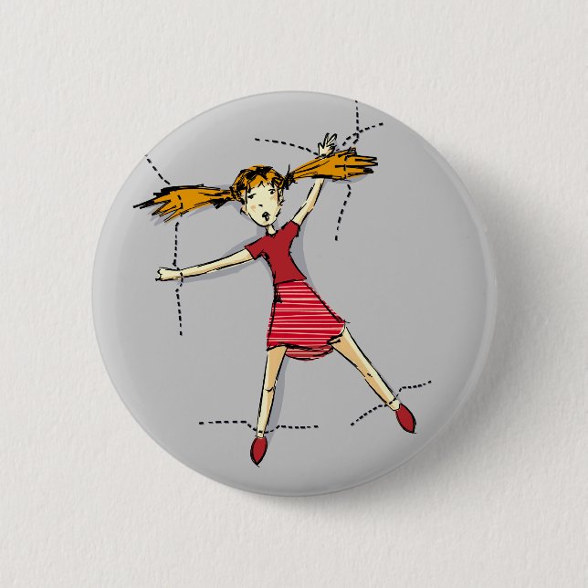 Macaron Rond 5 Cm Cousu dessus (Devant)