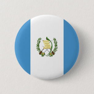 Macaron Rond 5 Cm Coût bas ! Drapeau du Guatemala