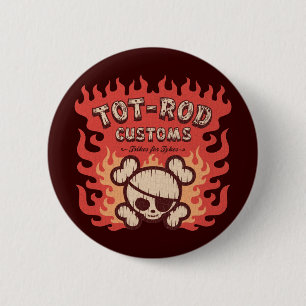 Macaron Rond 5 Cm Coutumes de Rod de doigt